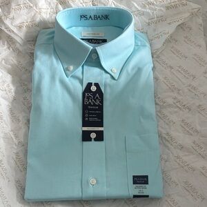 Jos. A. Bank Aqua Men's Dress Shirt